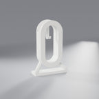 Suporte de Mesa para Headphone com Gancho para Cabo, Branco