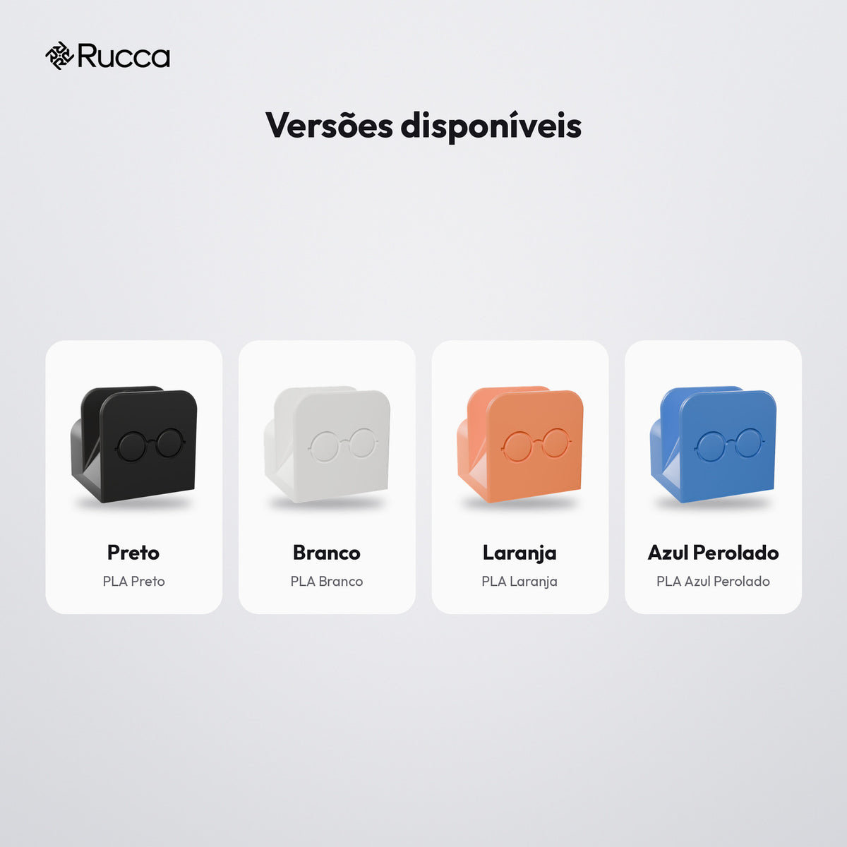 Suporte de Mesa para Óculos: versões disponíveis