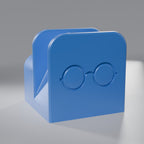 Suporte de Mesa para Óculos, Azul Perolado