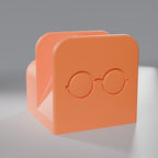 Suporte de Mesa para Óculos, Laranja