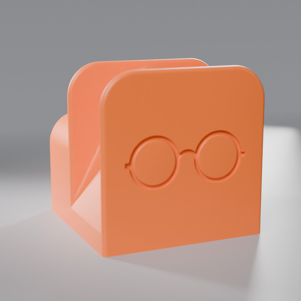 Suporte de Mesa para Óculos, Laranja