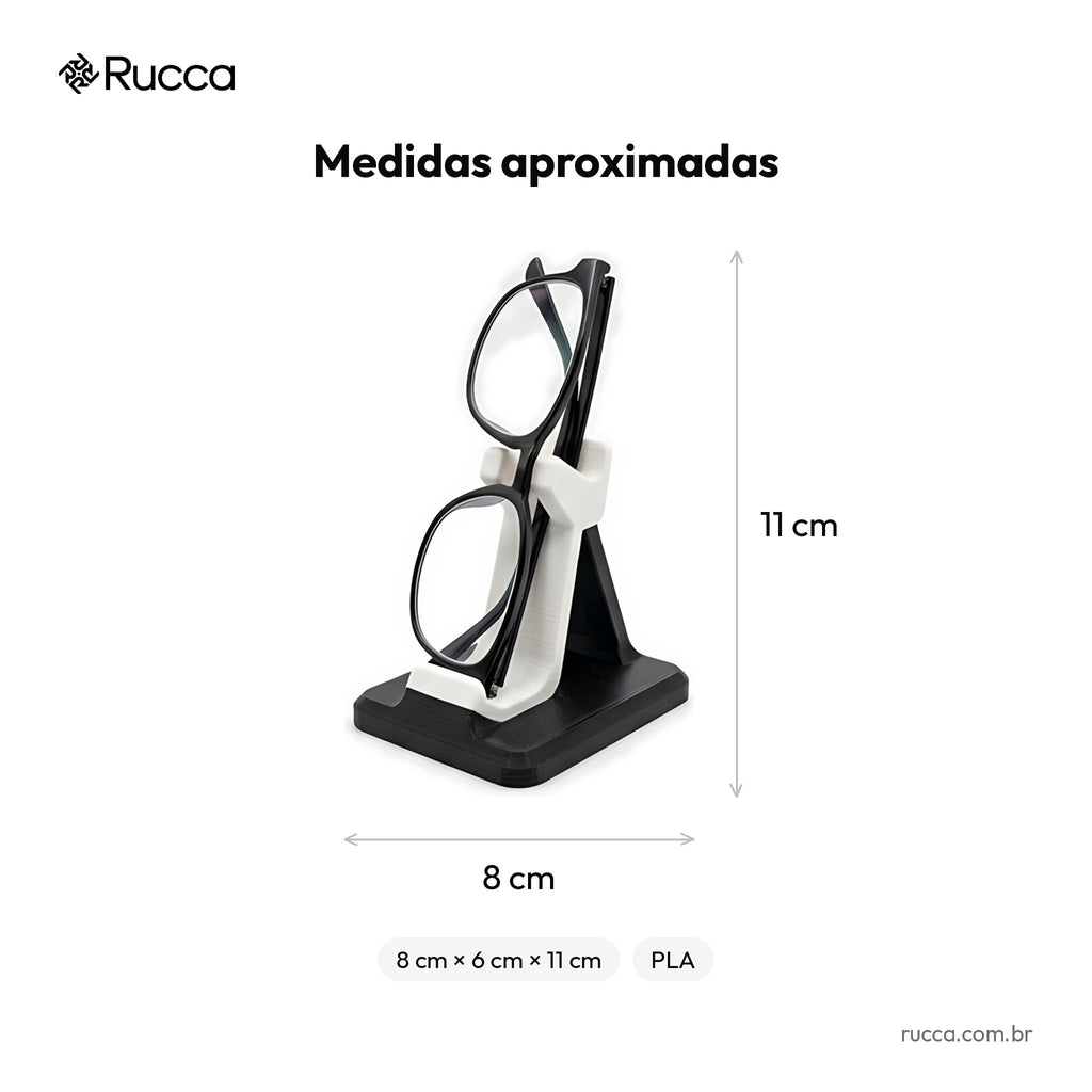 Suporte de óculos de mesa — Rucca 3D