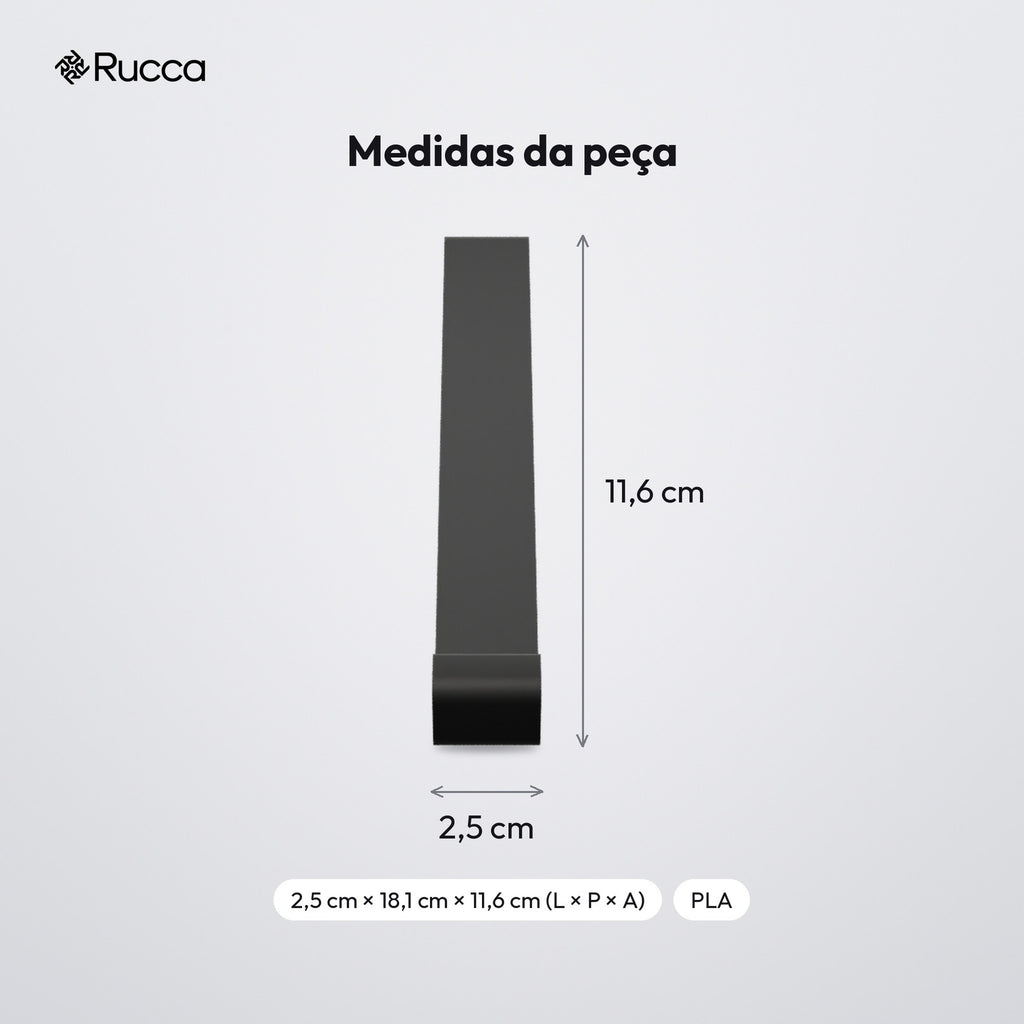 Suporte para Notebook com Inclinação de 35°: medidas