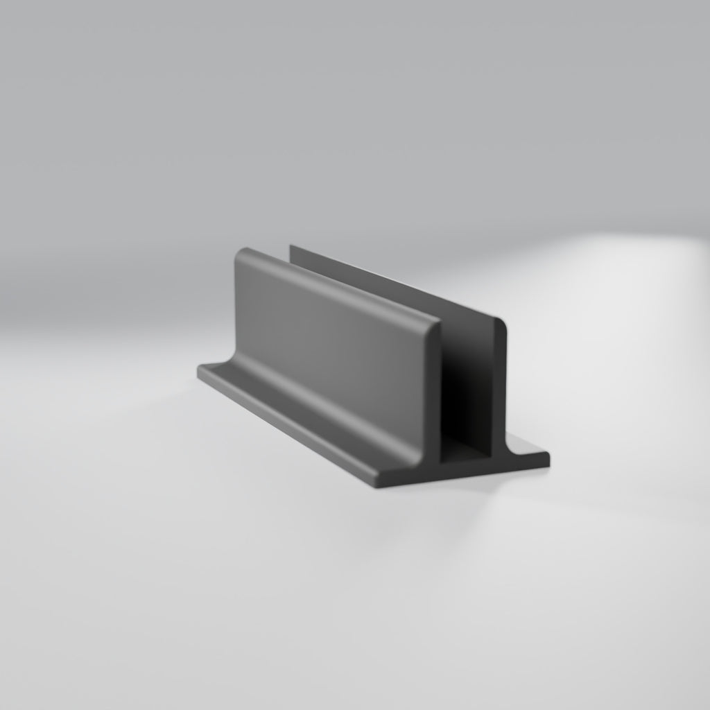 Suporte Vertical para Notebook Fechado, Preto