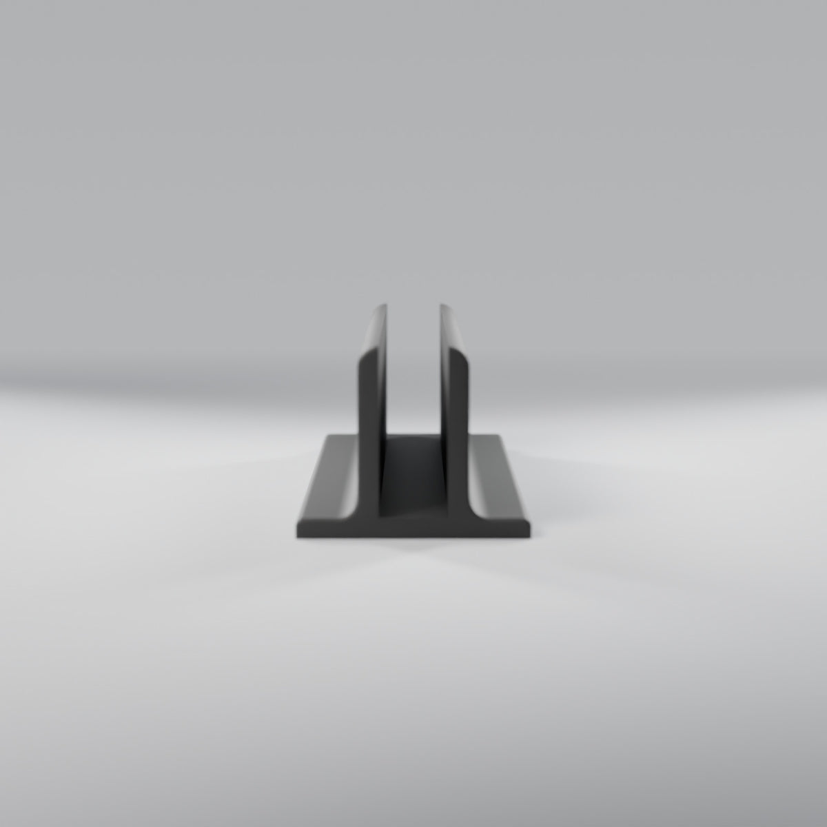 Suporte Vertical para Notebook Fechado, vista frontal