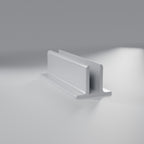 Suporte Vertical para Notebook Fechado, Prata