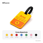 Tag de Mala com Logo — Rucca 3D