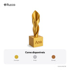 Troféu de Homenagem Personalizado — Rucca 3D