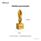 Troféu de Homenagem Personalizado — Rucca 3D