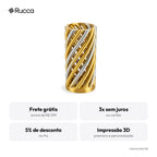 Vaso Pilares Torcidos — Rucca 3D